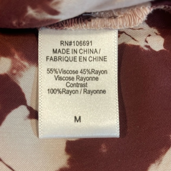 Young Fabulous and Broke Tye-Dye like Tank Top Blouse Size Medium - Picture 15 of 15